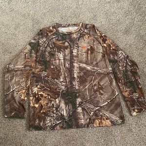 Large long sleeve hunting shirt